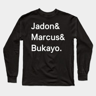 jadon marcus bukayo shirt Long Sleeve T-Shirt